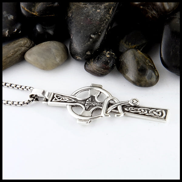 Celtic Cross with Stethoscope by Walker Metalsmiths