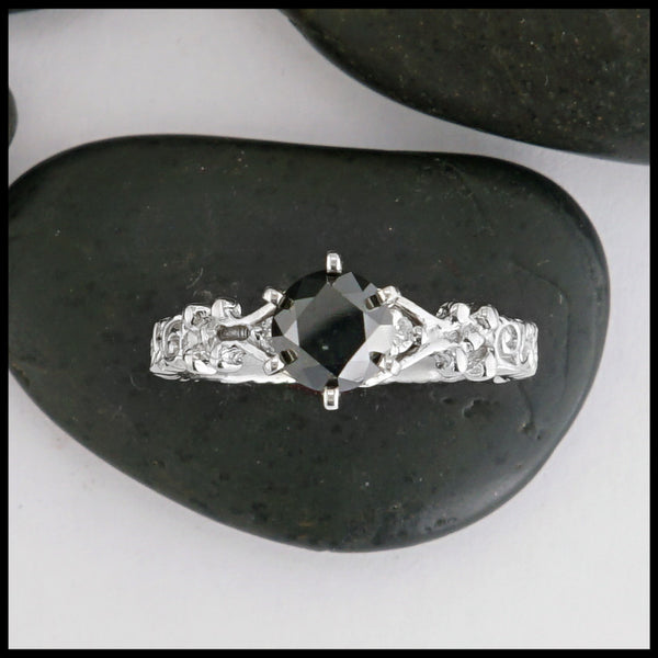 black diamond ring 