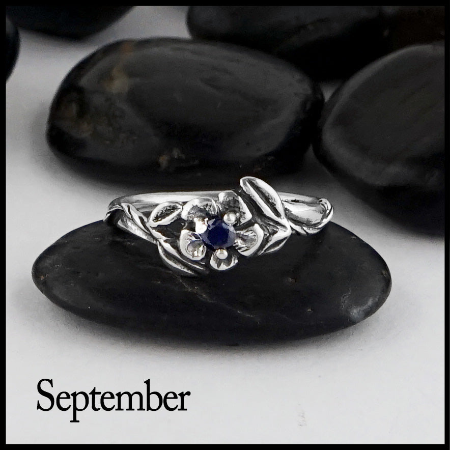 September birthstone ring 