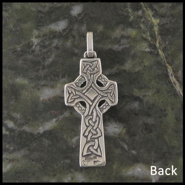 Inis Celtic Cross pendant in silver