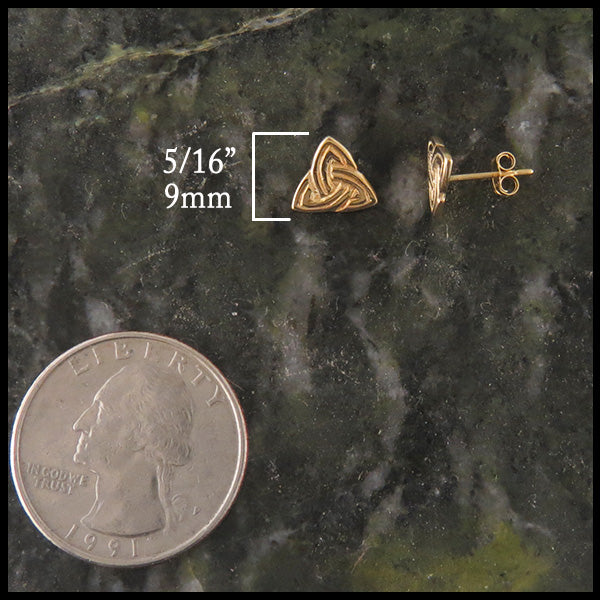 5/16" 9mm earrings