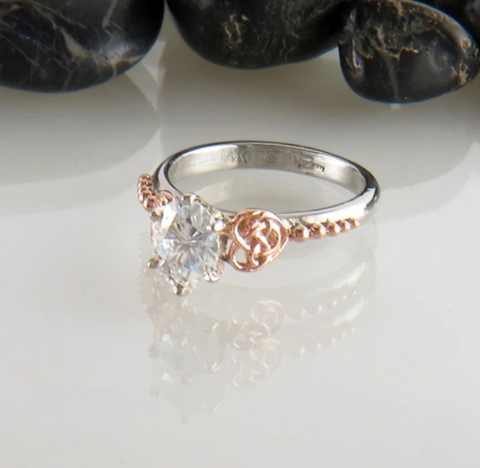 custom Celtic engagement rings