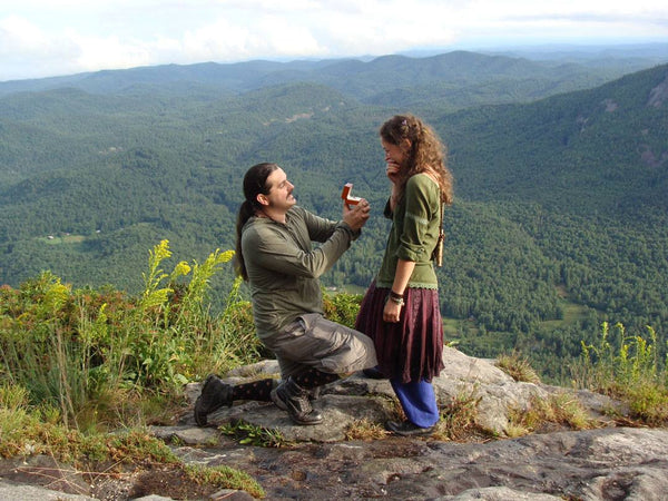 Mountain Top Marriage Proposal