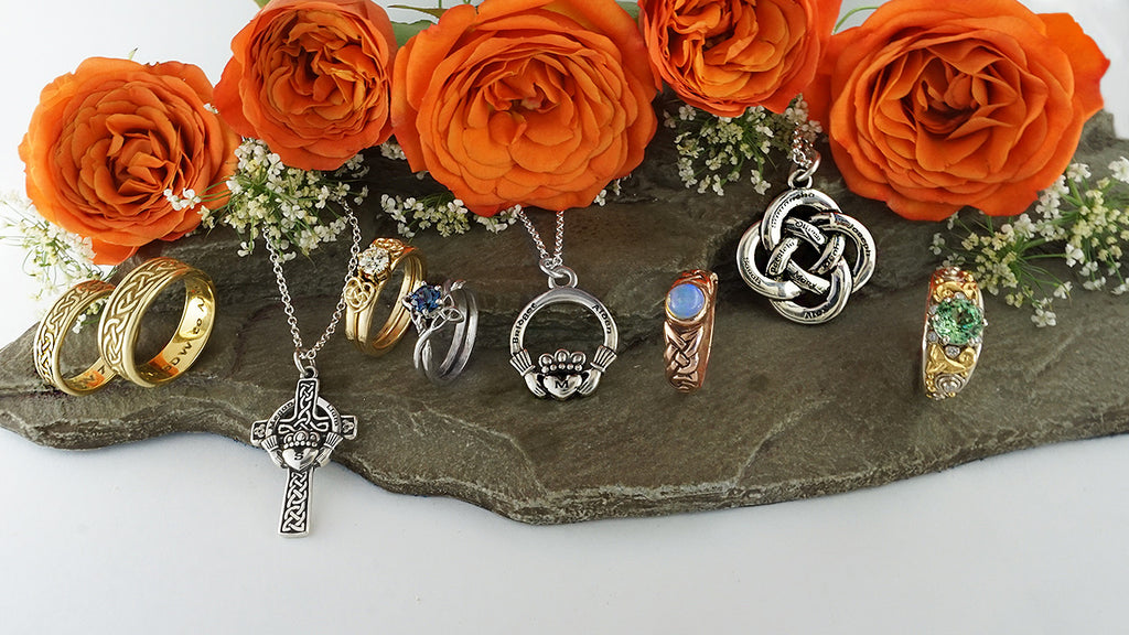 Walker Metalsmiths Celtic Jewelry Now Offers Custom Laser Engraving For Their Handmade Celtic Jewelry