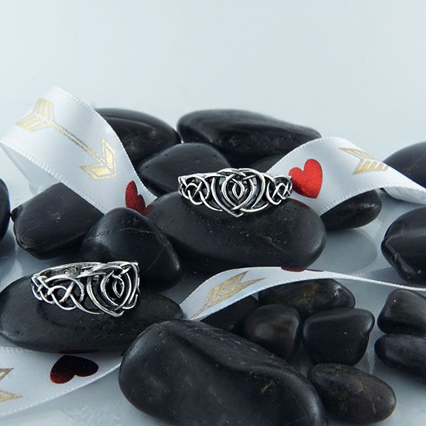 Capture Her Heart with our Custom Designed Kathleen’s Heart Celtic Ring
