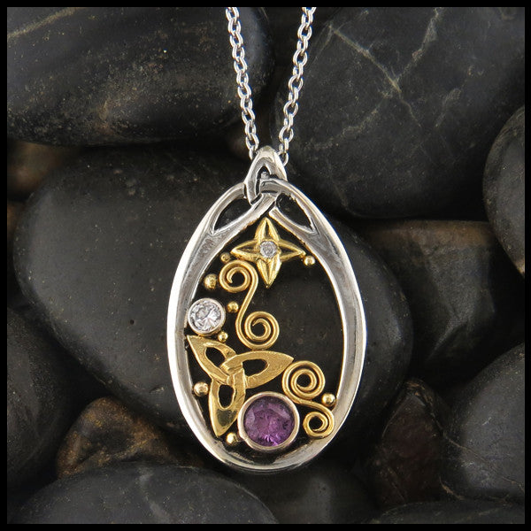 Unique Gold and Silver Celtic Pendants and Necklaces