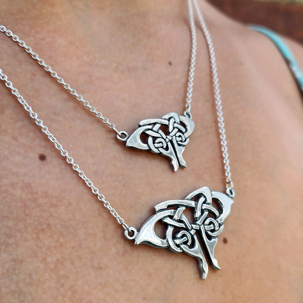 The Celtic Moth Necklace