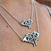 The Celtic Moth Necklace