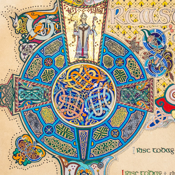 St. Patrick's Breast Plate Print