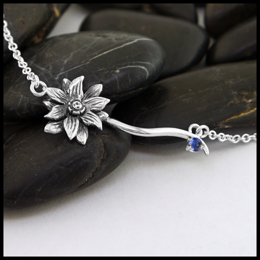 Mother's Lotus Necklace small
