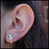 Hummingbird Post Earrings