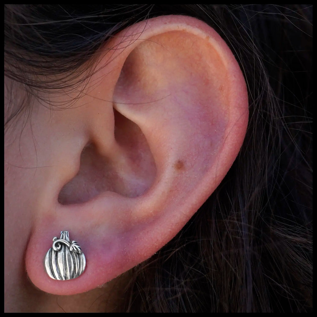 Limited Edition Pumpkin Post Earrings