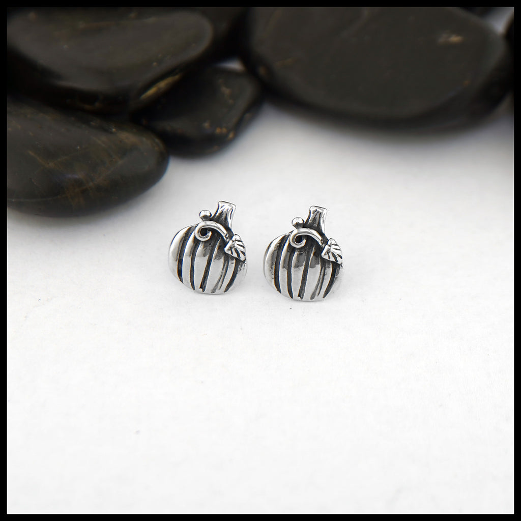 Pumpkin Post Earrings
