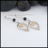 Celtic Frame Drop Earrings