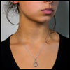 Whimsical Flower Pendant and Earring Set