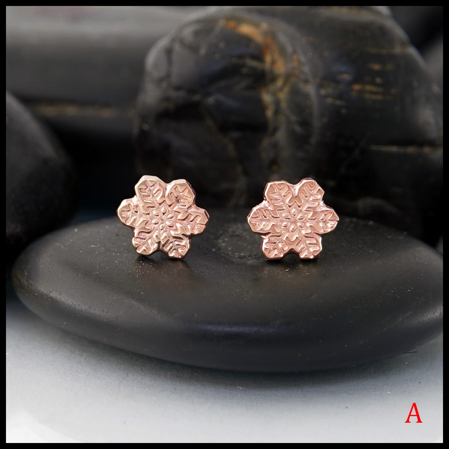 Crystal Snowflake Stud Earrings | Classy Women Collection