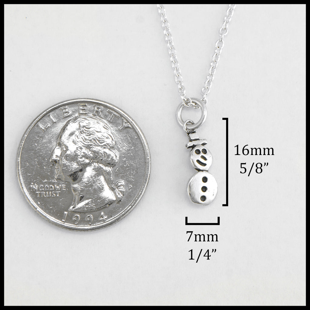 Small Pendant: 16mm 5/8" width 7mm 1/4"