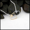 Interlocking Heart Necklace