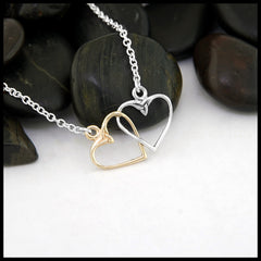 [ENGBROX] スジ 着用☆925Silver☆2way☆YOUTH HEART NECKLACE Designer fashion, Seoul-fully created | W Concept