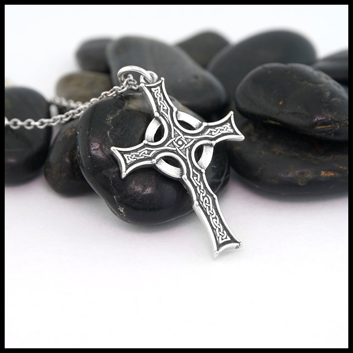 Celtic Starlight Cross in Sterling Silver – Walker Metalsmiths
