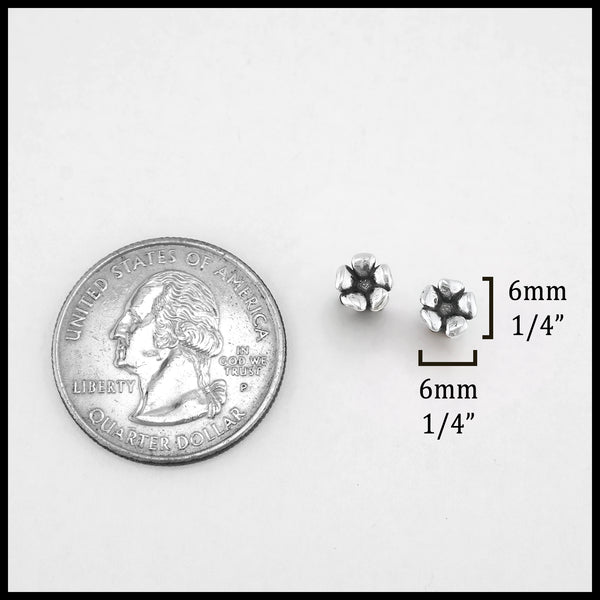 Length 6mm 1/4" Width 6mm 1/4"