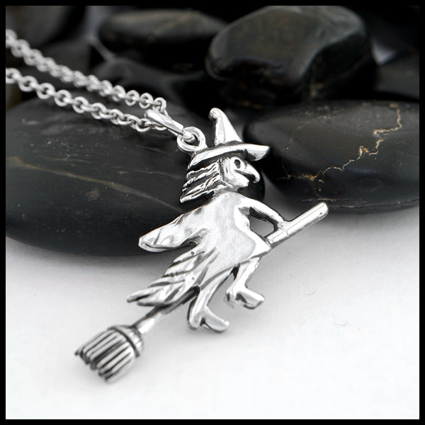 Flying Witch Pendant