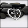 Large Cross My Heart Pendant