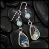 Opal Dream Drop Earrings in Sterling Silver