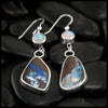 Opal Dream Drop Earrings in Sterling Silver