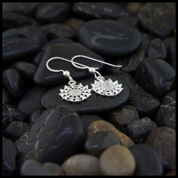 Dainty Cheryl's Snowflake Earrings