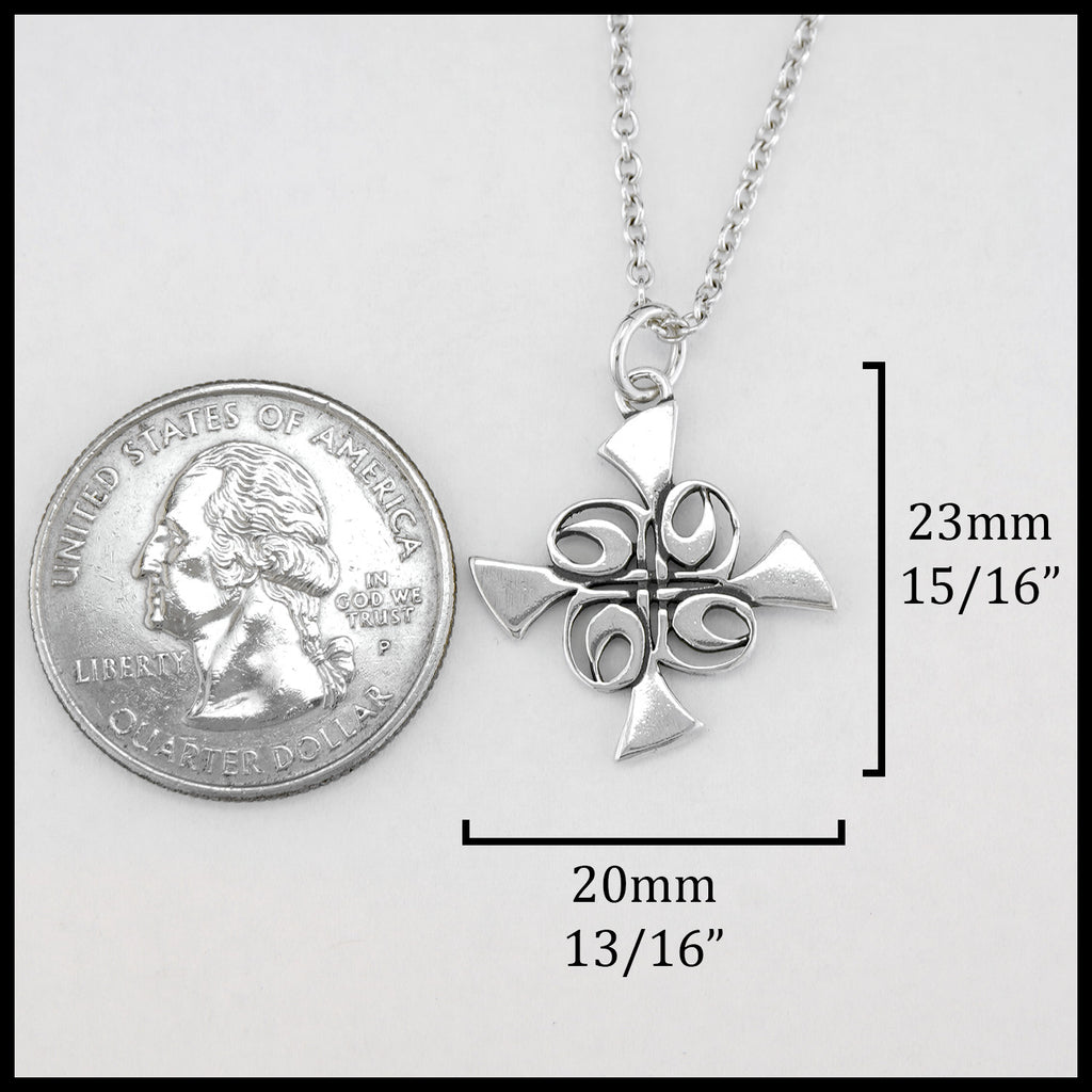 Length 23mm 15/16" width 20mm 13/16"