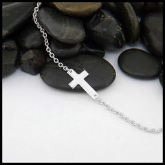 Sterling Silver Cross Necklace | Walker Metalsmiths