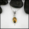Bumblebee Jasper Pendants set in Sterling Silver- A