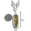 Dendritic Quartz and Citrine Custom Pendant