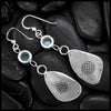 Opal Dream Drop Earrings in Sterling Silver