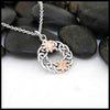 Floral Wreath Celtic Pendant