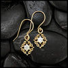 Woven Diamond Set in 14K GoldWoven Diamond Set in 14K Gold