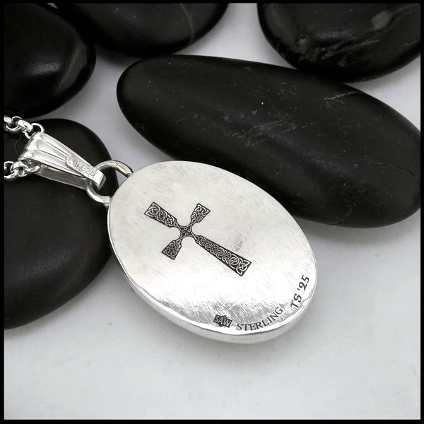 Tiger's Eye Pendant set in Sterling Silver