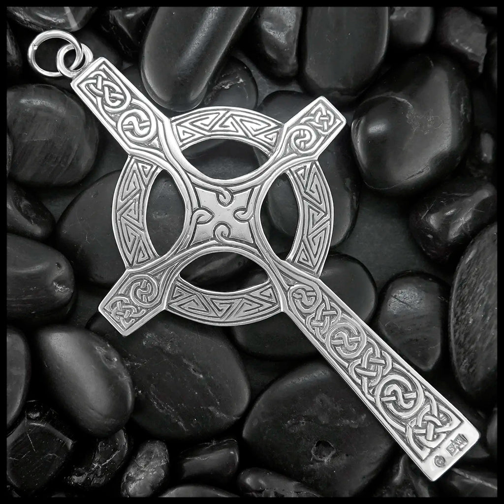 Sterling Silver Ardagh Pectoral Cross Pendant