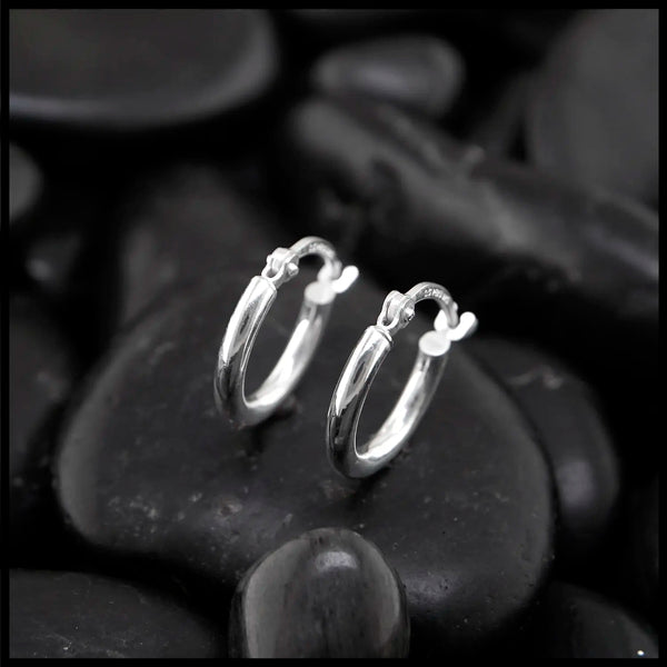 Sterling Silver Hoop Earrings