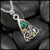 Custom Lucky Malachite Pendant