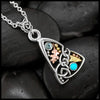 Custom Sleeping Beauty Turquoise Pendant