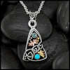 Custom Sleeping Beauty Turquoise Pendant