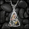 Agate and Garnet Custom Pendant