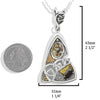 Agate and Garnet Custom Pendant