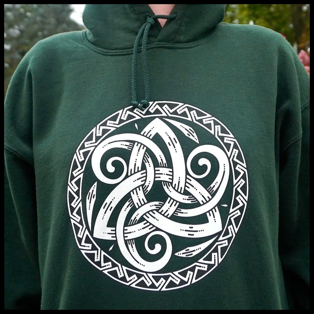 Triquetra Hoodie by Walker Metalsmiths