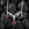 Trinity Tear Drop Necklace