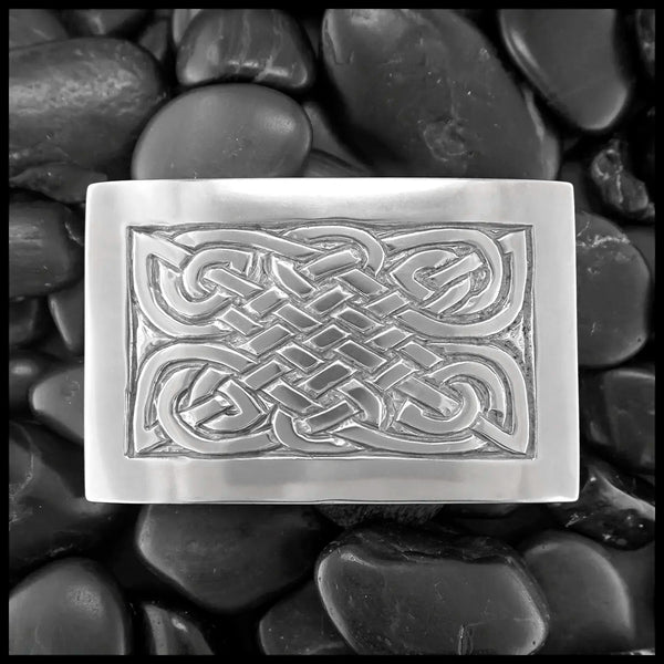 St. Andrew Knot Belt Buckle in Sterling Silver