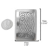 St. Andrew Knot Belt Buckle in Sterling Silver