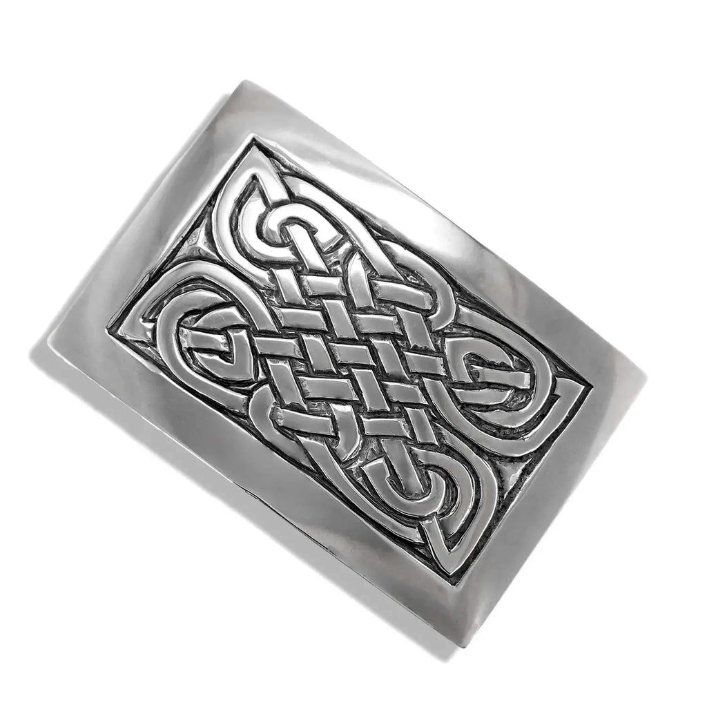 St. Andrew Knot Belt Buckle in Sterling Silver